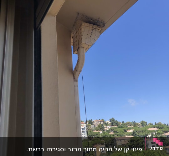 סגירת המרזב ברשת